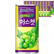 썬키스트 청포도쥬스175mlX30CAN