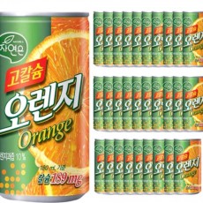 웅진식품 고칼슘오랜지175mlX30CAN